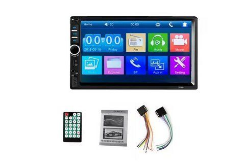 Сенсорна автомагнітола Acodo 2Din 7018B (MP5-плеєр, 7", Bluetooth, USB, TF, FM) 222580 фото