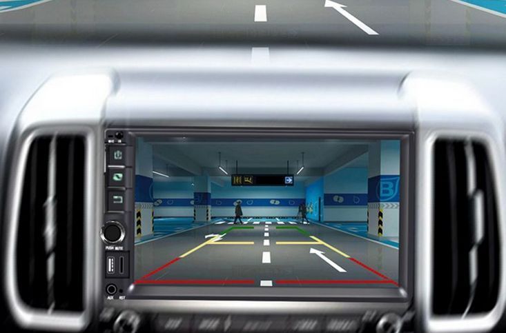 Автомагнитола 2 DIN CML-PLAY 7105 |FM, BT, USB, microSD, AUX| с камерой заднего вида, 7-дюймовый TFT емкостный 222582 фото