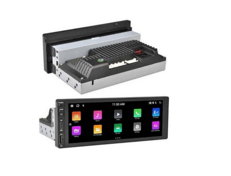 Магнітола універсальна екран 6,9" IPS 6288-A 1DIN 2*32 Гб Android 12 Carplay 5551234783 фото