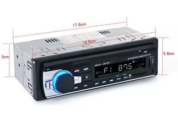 Pioneer JSD-520 Автомагнитола пионер Bluetooth AUX USB 222585 фото