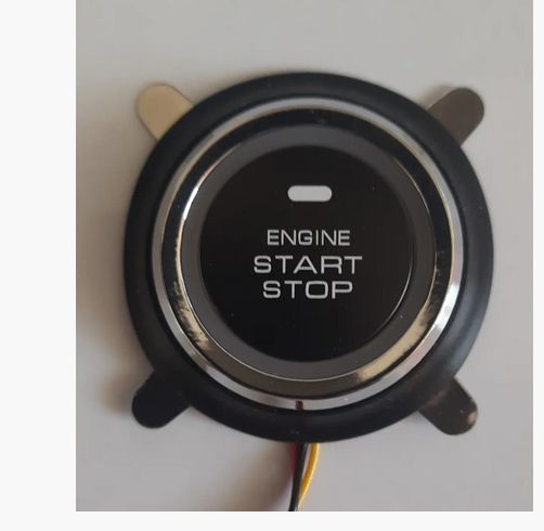 Кнопка старт стоп з іммобілайзером Push Start system 12v для запуску двигуна 222759 фото