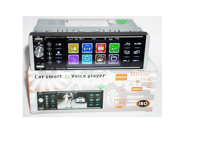 Автомагнитола CML-PLAY 4168Ai - Сенсорный экран 4,1''+ RGB подсветка + DIVX + MP3 + USB + SD + Bluetooth + AV-in 222602 фото